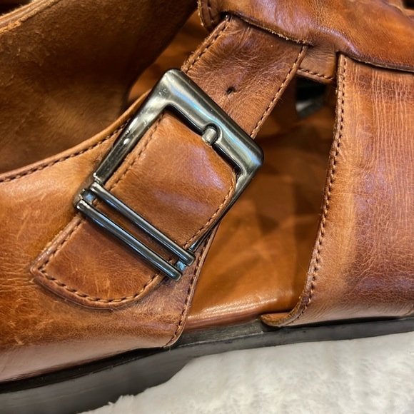 Johnston & Murphy Men’s Brown Leather Sandals Size 9 main image 6